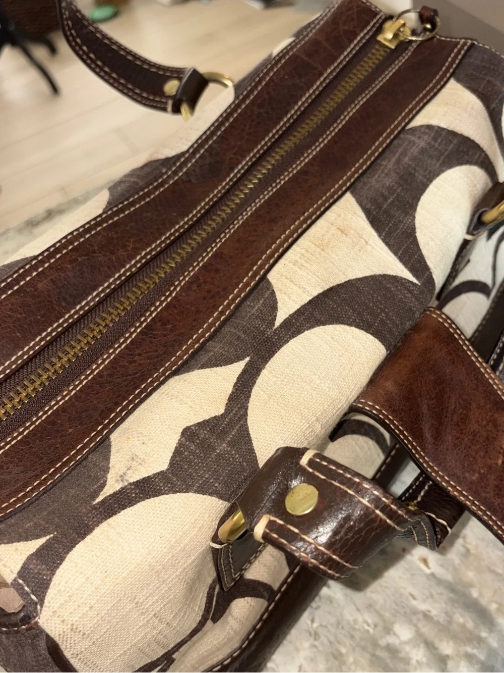 Rare Vintage Coach Legacy Mandy Satchel – Style 10827